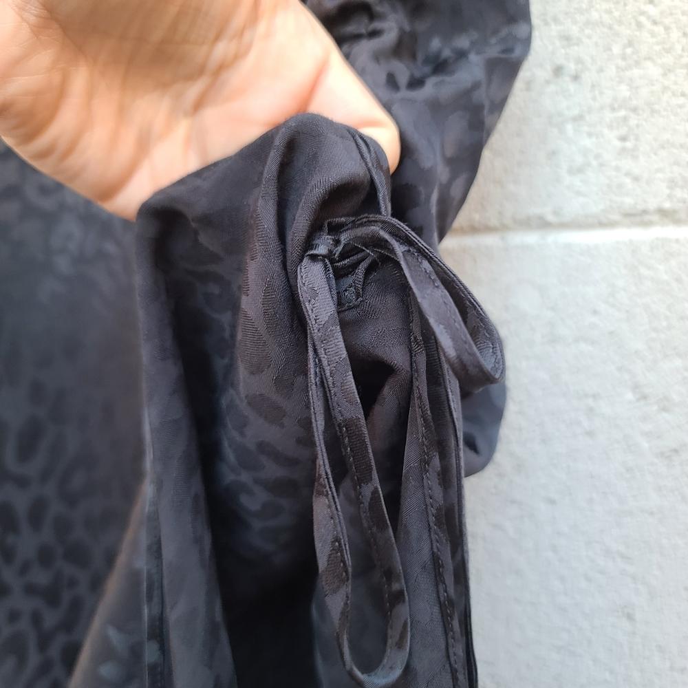 The Range | Cinched Leopard Print Satin Slipdress… - image 7